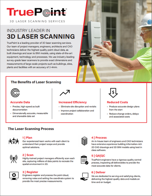 True Point 3D Laser Scanning Services