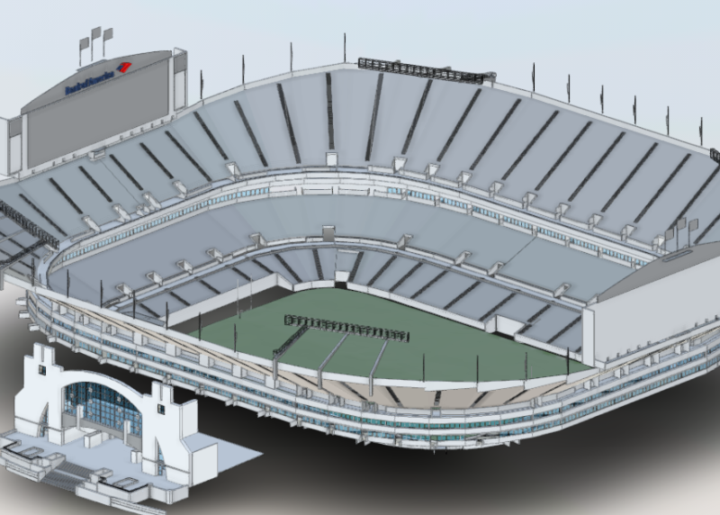 3D Laser Scanning Stadiums and Theatres