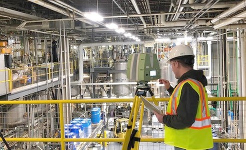 3D Laser Scanning in a factory