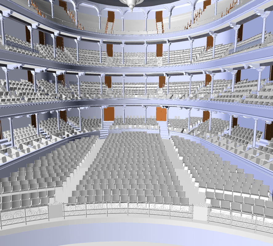 3D Laser Scanning a Theatre for Seating Renovations