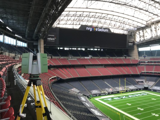 3D Laser Scanning of NRG Stadium