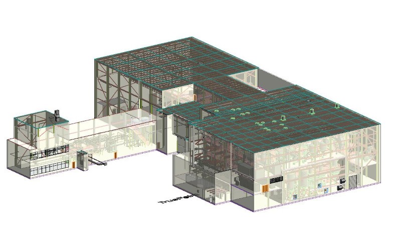 BIM Model for Manufacturing Facility Expansion