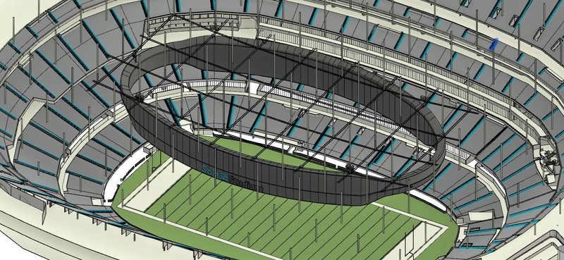 3D Laser Scanning SoFi Stadium For 2022 Super Bowl Mixed Reality