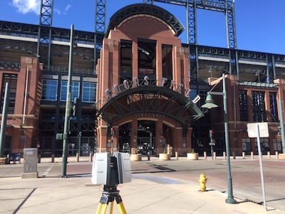 3D Laser Scanning of Colorado Coors Field