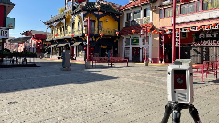 3D Laser Scanning of China Town California
