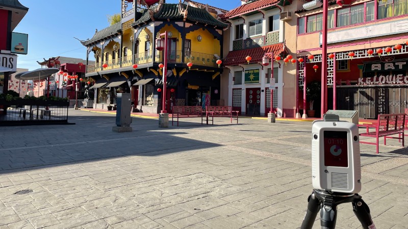 3D Laser Scanning of China Town California