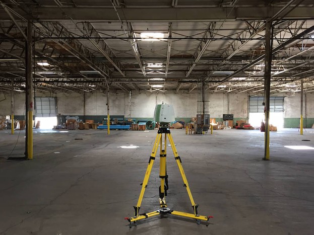 3D Laser Scanning of Texas Warehouse 
