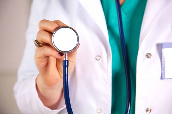 Pharmacist with a stethoscope Peace Pharmacy