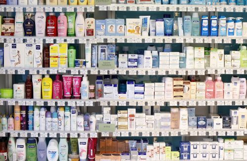 Sunscreen and Beauty items