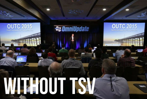 OmniUpate's conference event design by TSV Sound & Vision
