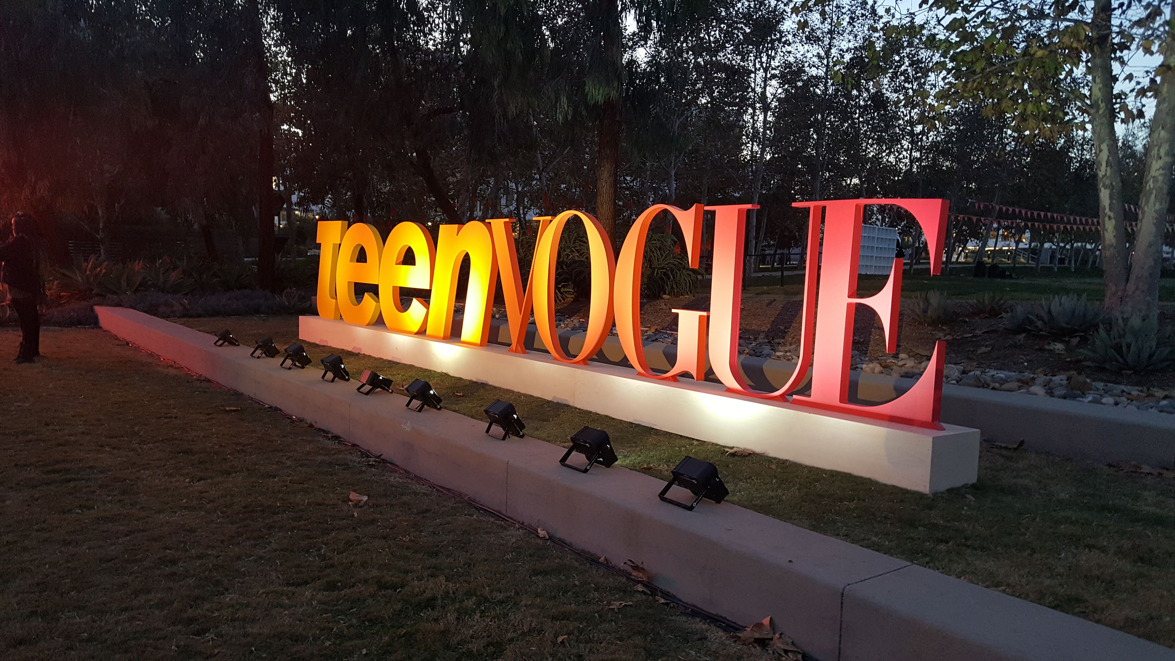 Teen Vogue Signage 
