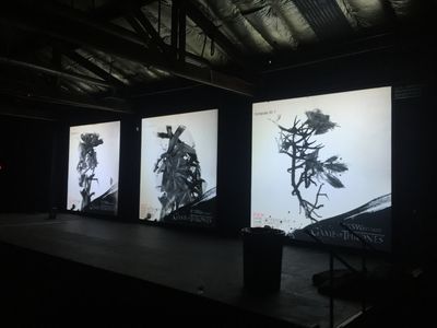 Three Screen Projection Display at SXSW