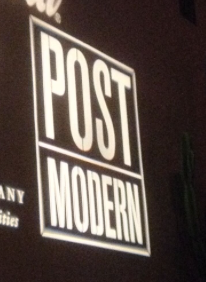 An image of the Post Modern custom gobo