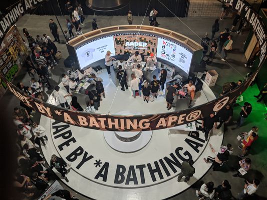 AAPE's ComplexCon Booth 