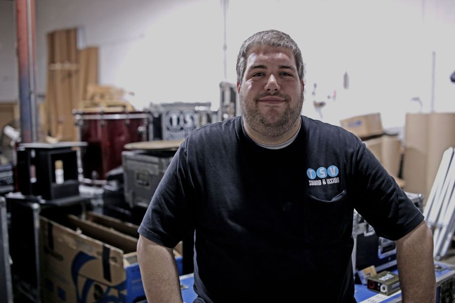 An image of Rob Burgess at TSV Sound & Vision in St. Louis