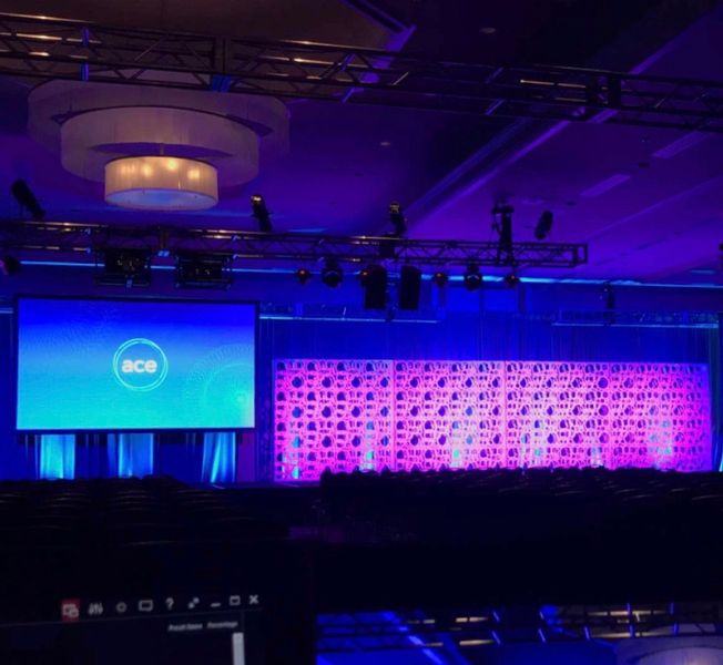 conference display