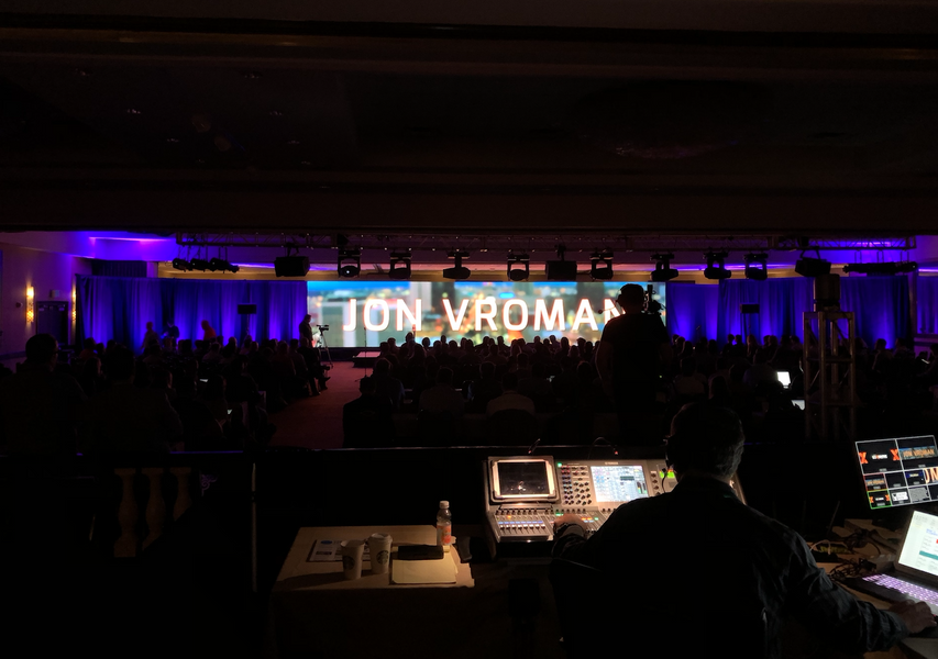 led wall conference display