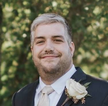 An image of Rob Burgess at a wedding in St. Louis, Missouri