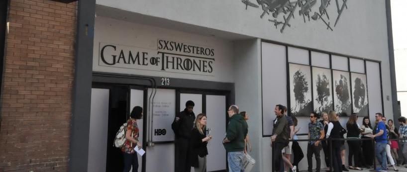 SXSW Game of Thrones event line 