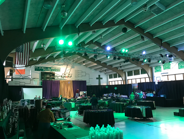 A gala set up in St. Louis, Missouri