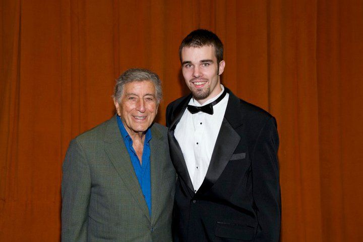 An image of Chris Hamilton and Tony Bennett