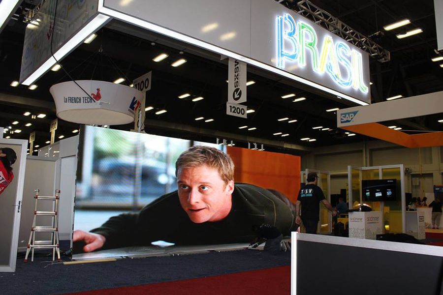LED Wall trade show display