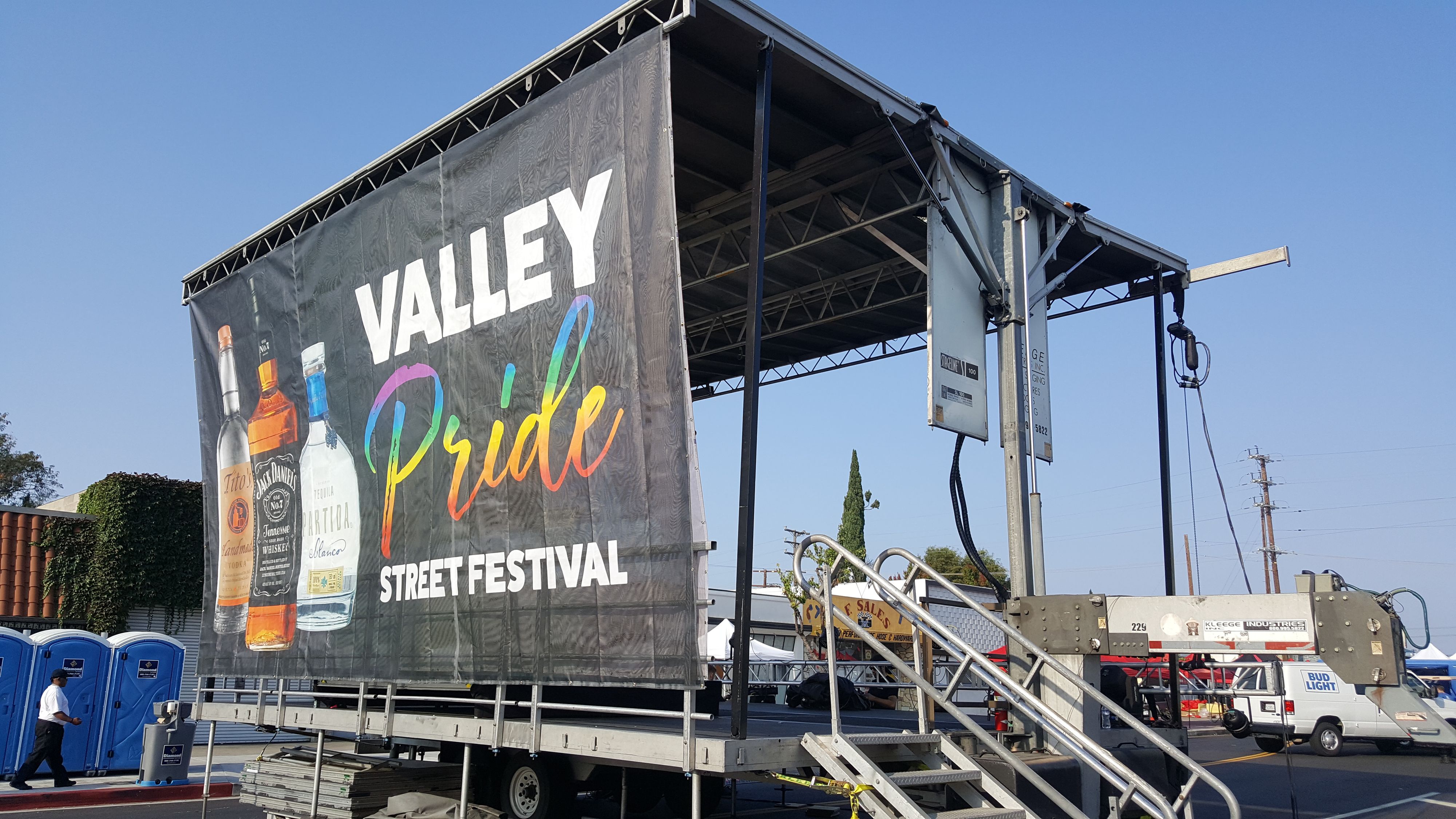 Valley Pride Street Festival Stage