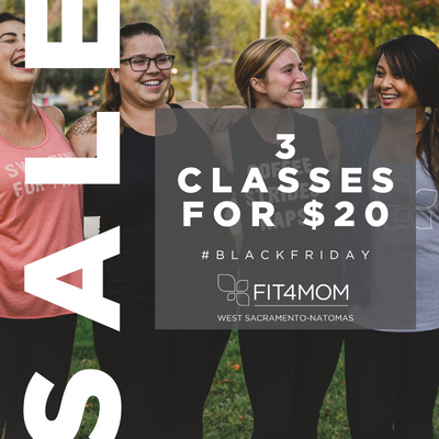 3 CLASSES FOR $20