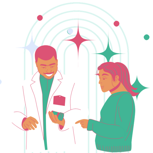 Pharmacist Advising Patient