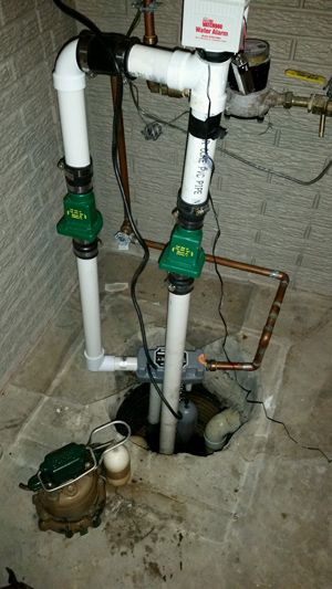 Replacement Of A Sump Pump