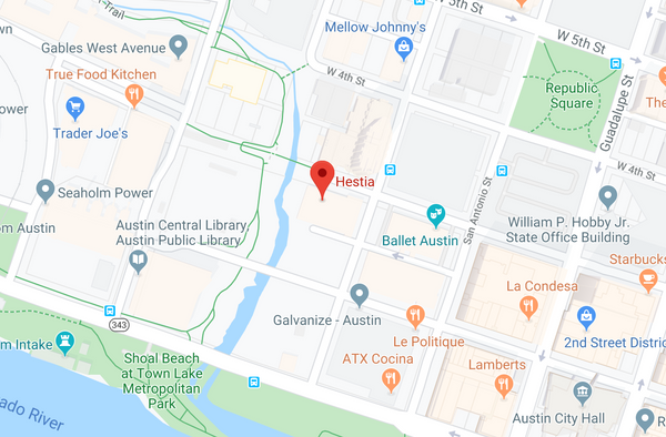 Hestia Location Map