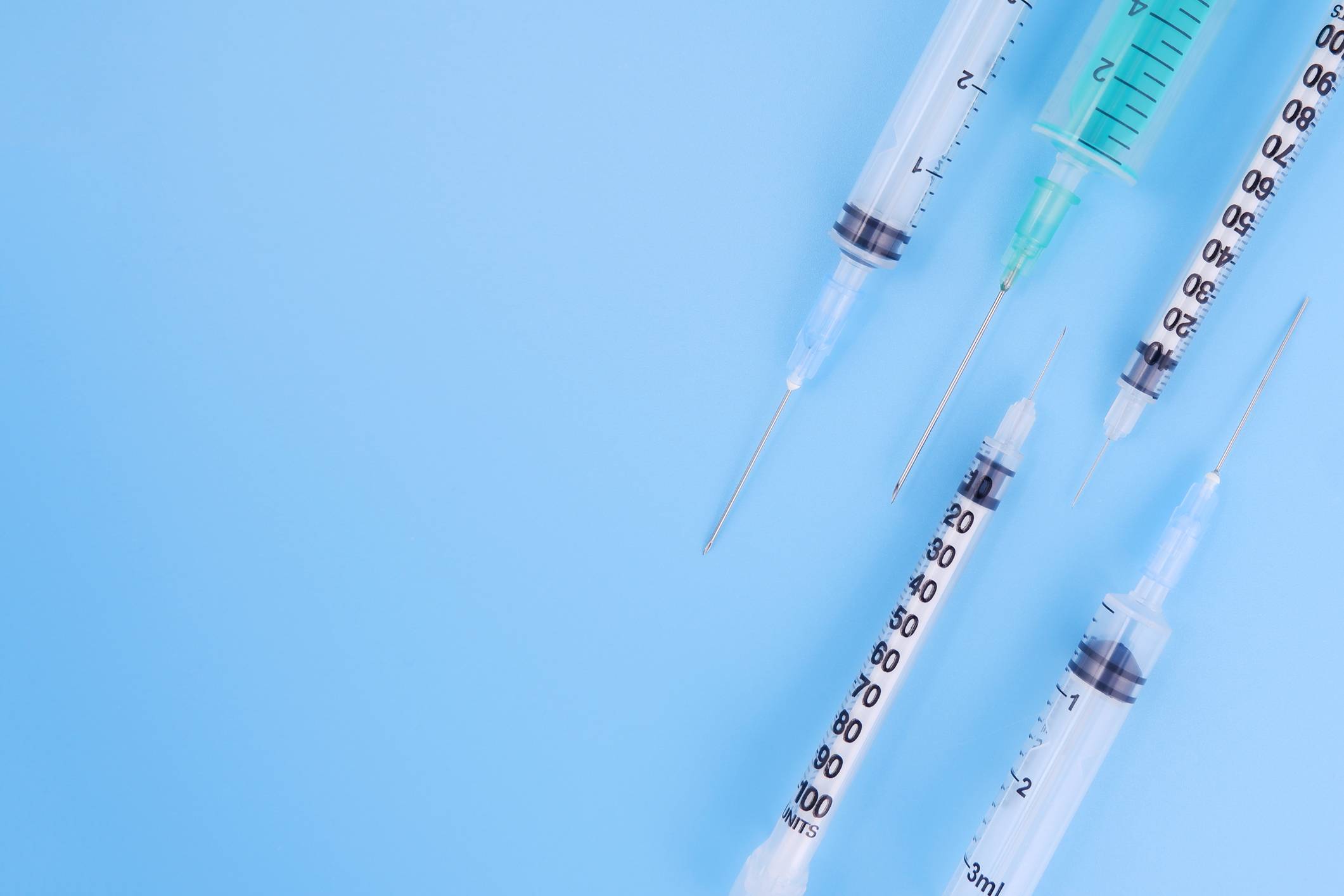 Image of syringes Sharps Back Program