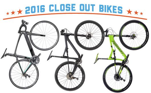 2016 closeout mountain bikes