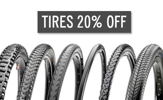 Tires 20% off