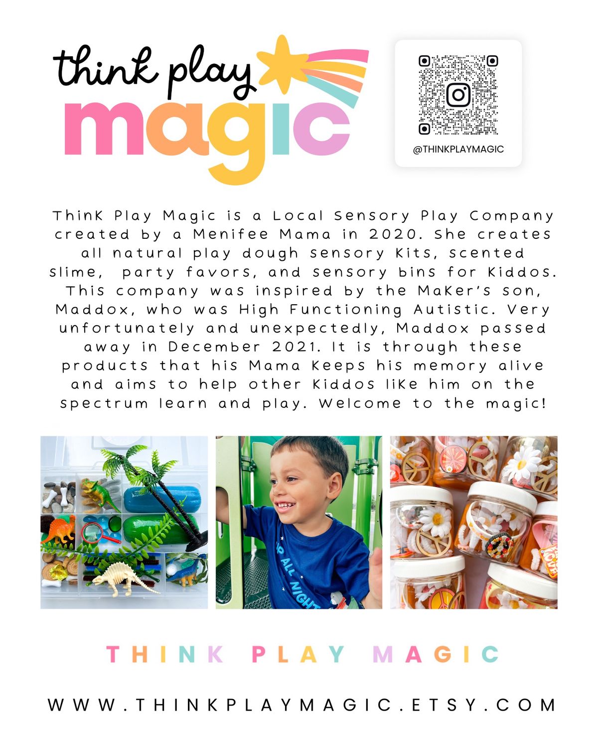 Think Play Magic - about
