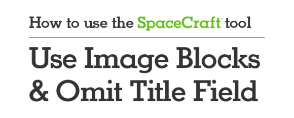 "SpaceCraft" graphic title example "SpaceCraft" graphic title example