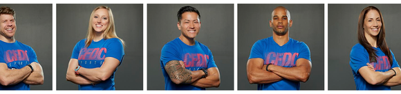 Images of the same size, lighting and background are the best for website team or about us pages. Dallas Crossfit team