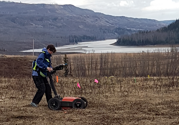 Possible ancient burial site survey in Northern B.C.