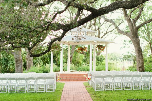 Texas Outdoor Garden Wedding