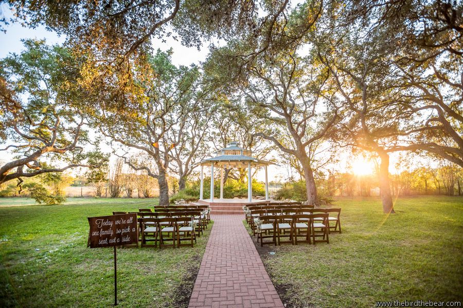 Texas Hill Country Outdoor Wedding Location