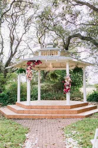 Outdoor Garden Wedding Gazebo Texas