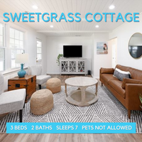 surfside beach vacation rental - sweetgrass cottage