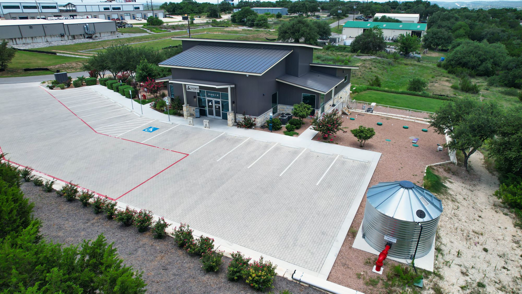 Spicewood veterinary clinic civil engineering project