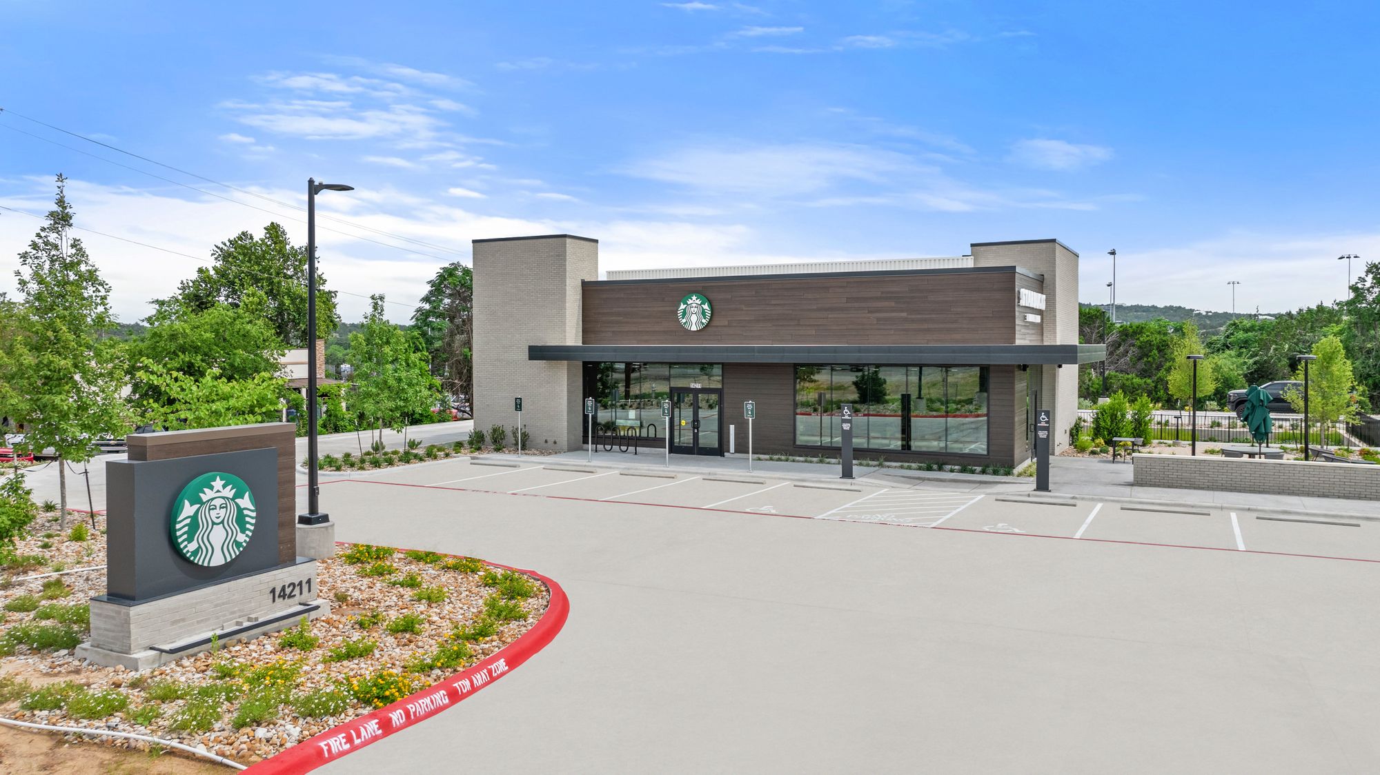 Bee Cave Starbucks commercial development project