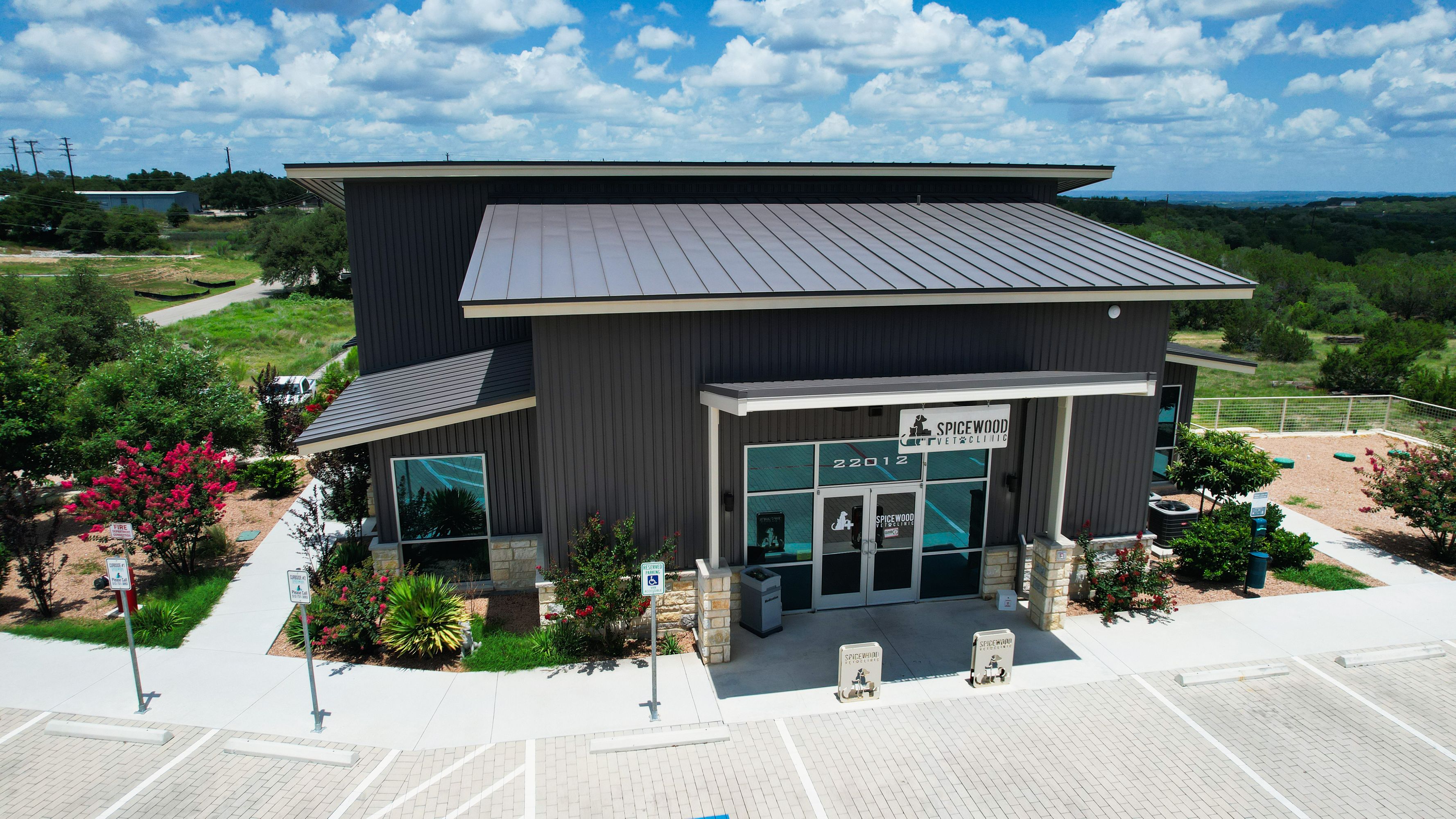 Spicewood veterinary clinic civil engineering project