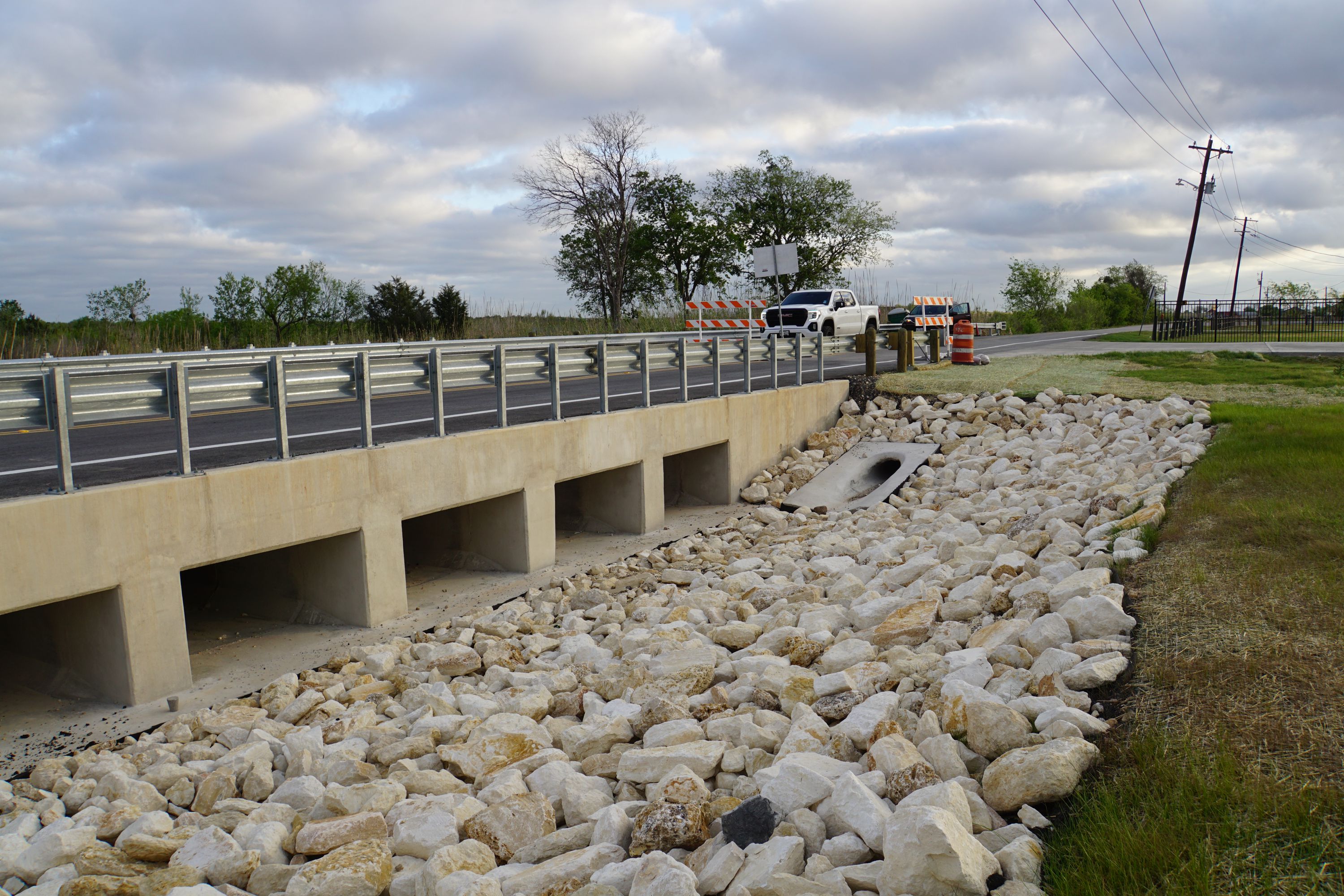 Travis County drainage engineering project