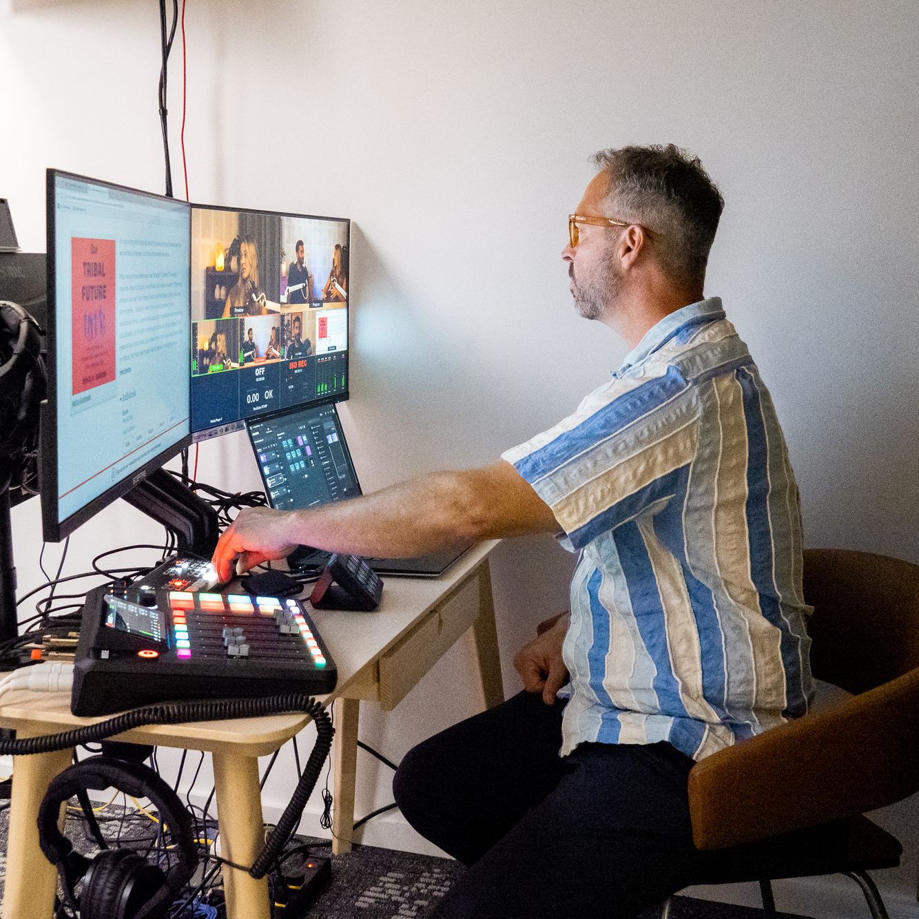 Podcast Studio at Trick Hat Workway