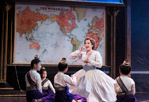 Laura Michelle Kelly as Anna and the Royal Children of Rodgers & Hammerstein's The King and I. Photo by Matthew Murphy..png