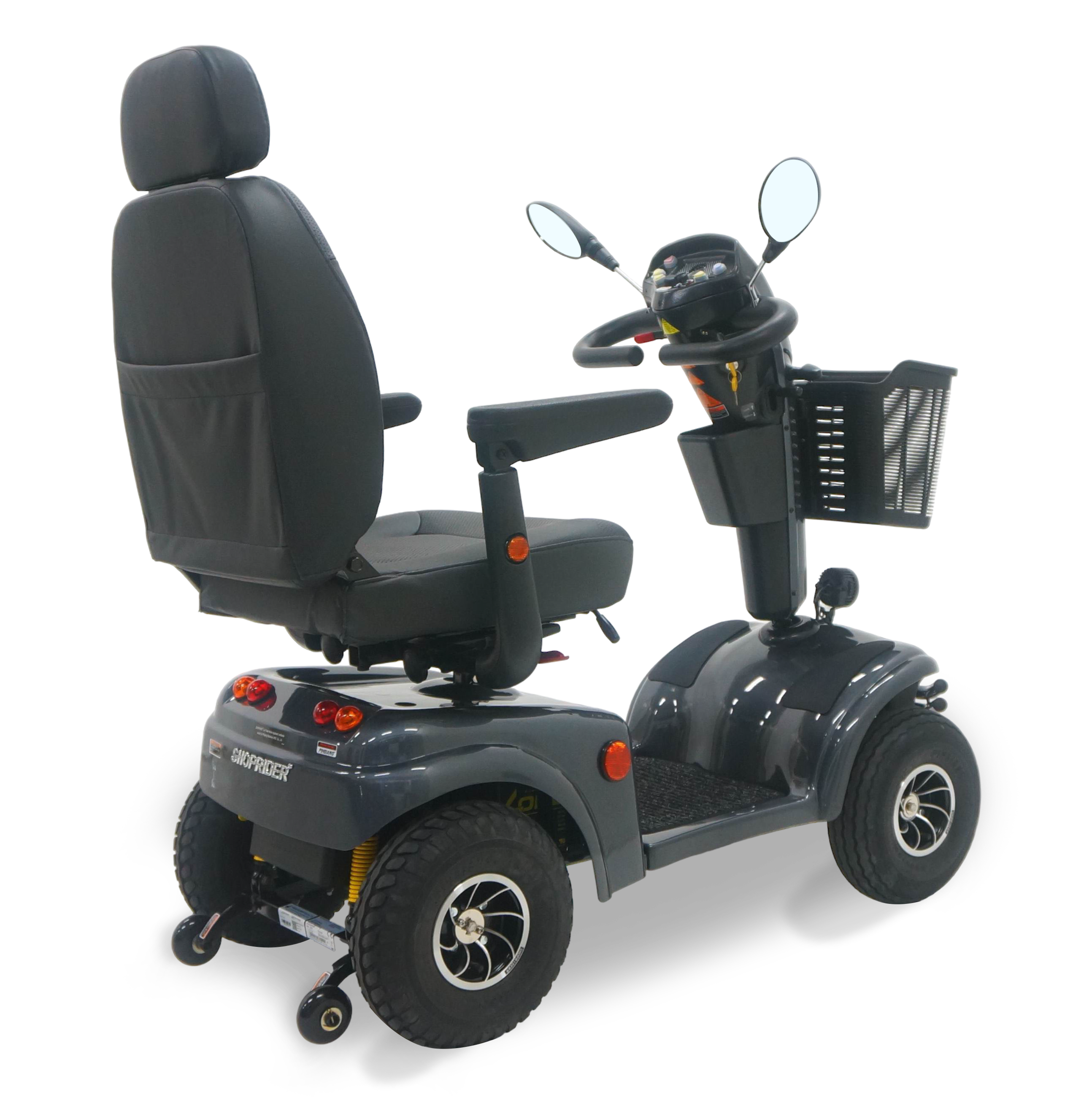 9LSP - ALLROUNDER MOBILITY SCOOTER - GREY - OVERALL BACK VIEW.png