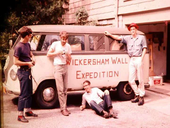 Scarsdale, NY June 8 1963: Hank Abrons, Rick Millikan, Dave Roberts and me.                                                                                             Not shown: Chris Goetze, Pete Carman and Don Jenson